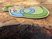 Image 3 of Lowly Worm - Epoxy Acrylic Richard Scarry Magnet