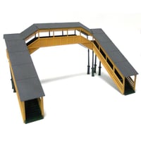 Image 2 of Gaugemaster OO Gauge Fordhampton Train Station Footbridge Kit - Unassembled