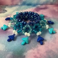 Image 4 of Mandala Mushroom Kandi Cuff