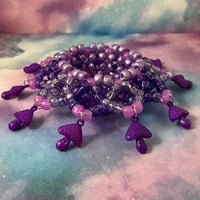 Image 12 of Mandala Mushroom Kandi Cuff