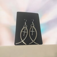 Fork tine earrings