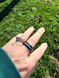 Image 5 of Autism Awareness Metal Ring – Colorful Symbol of Love & Understanding copy