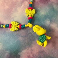 Image 4 of Yellow LPS Character Kandi Necklace