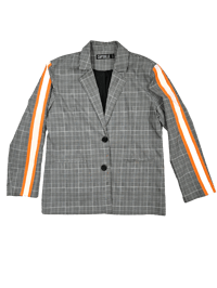 Image 1 of Reflective Sleeve Blazer