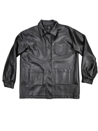 Image 1 of Faux Leather Jacket