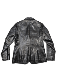 Image 2 of Vintage Gap Leather Blazer