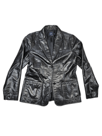 Image 1 of Vintage Gap Leather Blazer