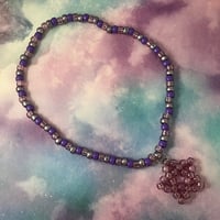Image 1 of Sparkle Star Kandi Necklace