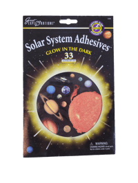 Image 1 of Solar System glow-in-the-dark wall stickers
