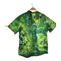 Men’s Button Down Shirt (Size L) Green