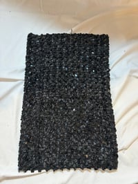 Image 3 of 2000s black sequin boob tube top 