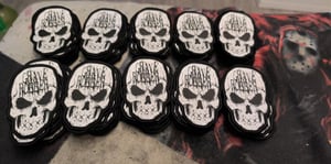 Image of GLOW IN THE DARK EMBROIDERED PATCH