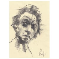 Image 1 of Slightly Beyond - Charcoal on Paper 