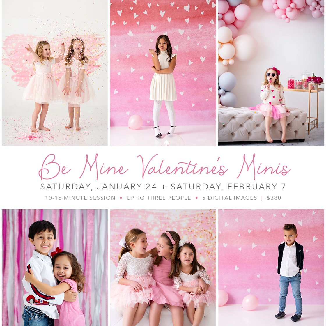 Image of 2026 BE MINE VALENTINES MINI SESSIONS