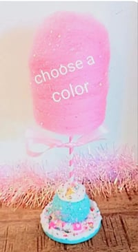 Image 2 of Fake Cotton Candy Decor/Centerpiece 