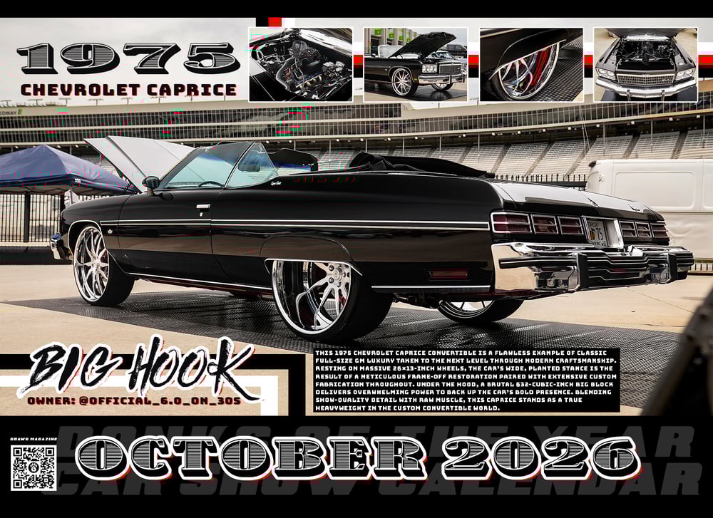 Image of 2026 Donk Calendar [ Gdawg803 Magazine ]