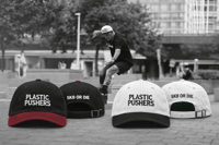 Image 3 of BLACK SKATE OR DIE. Dad cap by Chase Rushing.
