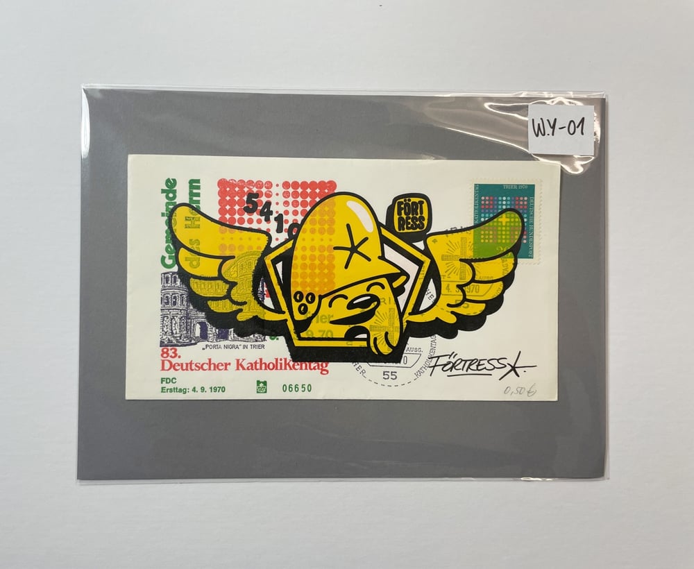 Image of FDC Full Wing Logo Yellow / Print
