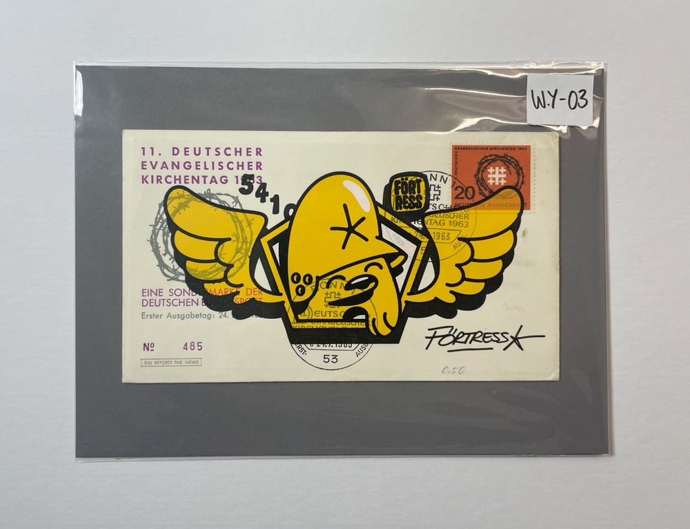 Image of FDC Full Wing Logo Yellow / Print