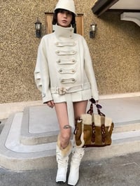 Image 18 of Hand-Sewn Reversible Wool Coat