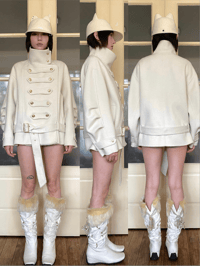 Image 16 of Hand-Sewn Reversible Wool Coat