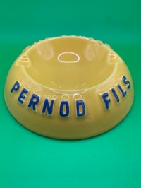 Yellow Pernod Ashtray 1950's