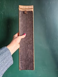 Image 5 of Wild red poppy & monarch butterfly, Scottish Stave Art.