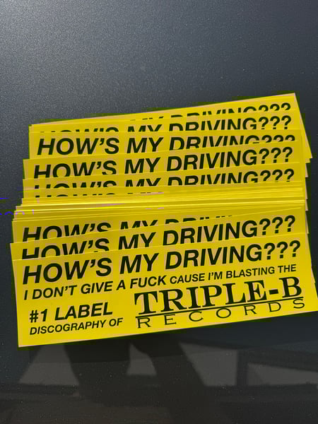 Image of BBB Bumper Sticker