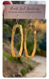 Brass hoops 