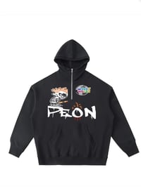 Peon quarter zip / hood