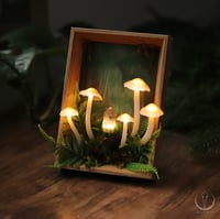 Image 2 of Glowing Fungi Forest Window