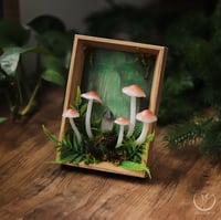 Image 3 of Glowing Fungi Forest Window