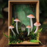 Image 4 of Glowing Fungi Forest Window