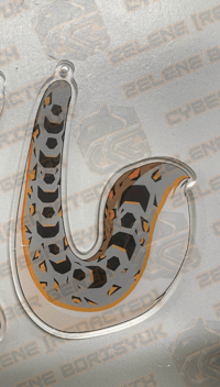 Image 2 of 3 1/2" Zelene Butt & Tail Wiggle Key Chain (PRE-ORDERS)