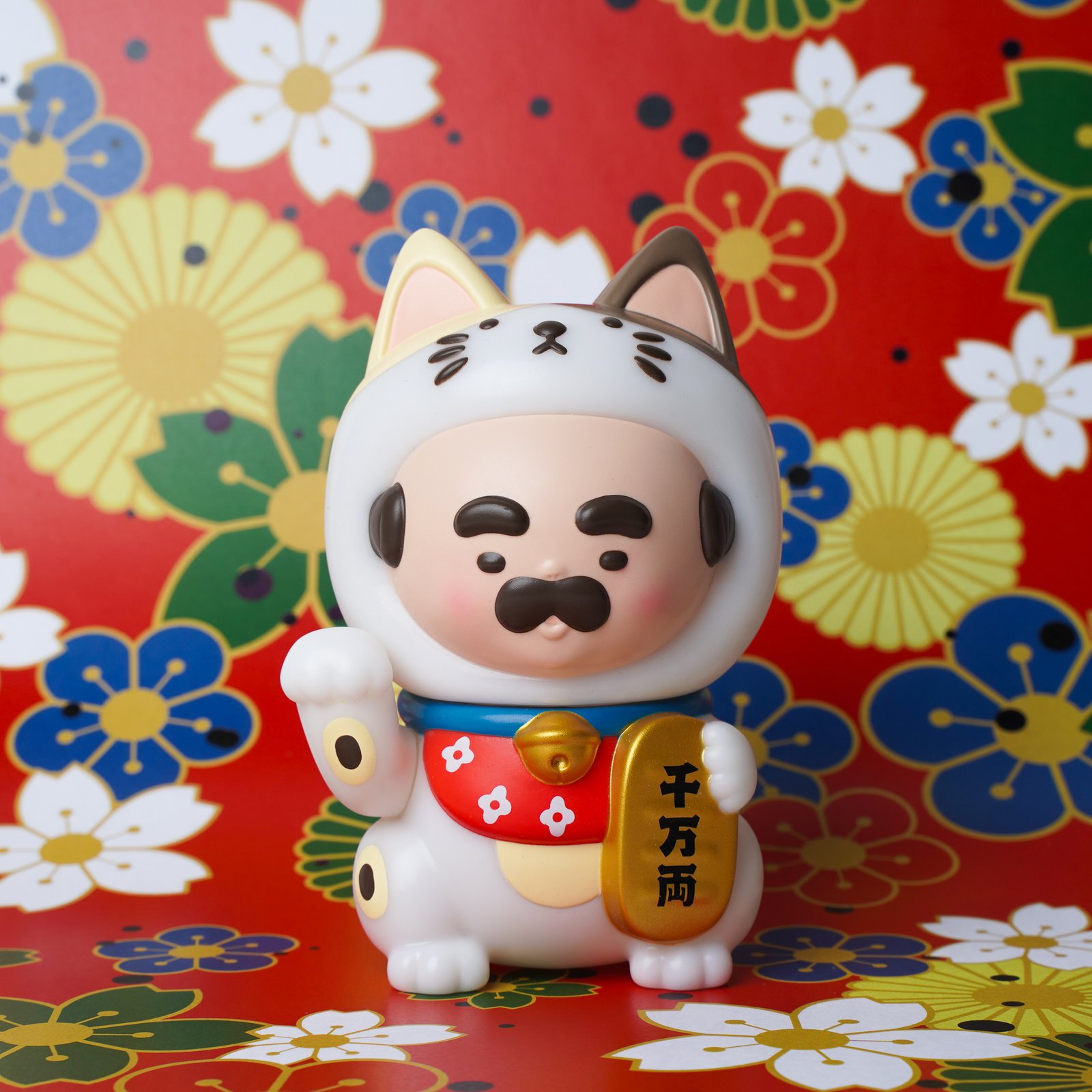 Unbox Industries — CHUBBY OJISAN GLOW IN THE DARK LUCKY CAT