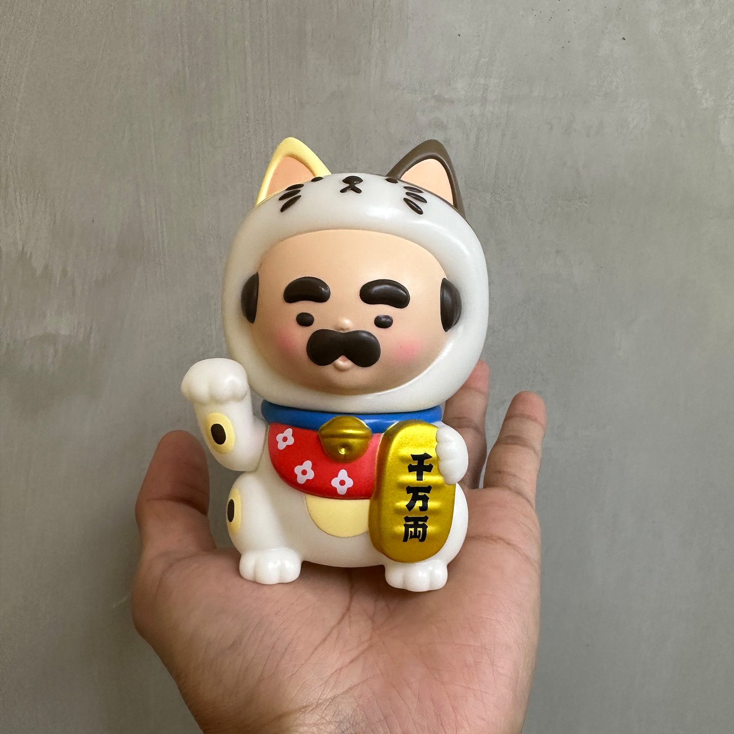 Unbox Industries — CHUBBY OJISAN GLOW IN THE DARK LUCKY CAT