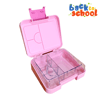 Mini leakproof bento lunch box - pink 