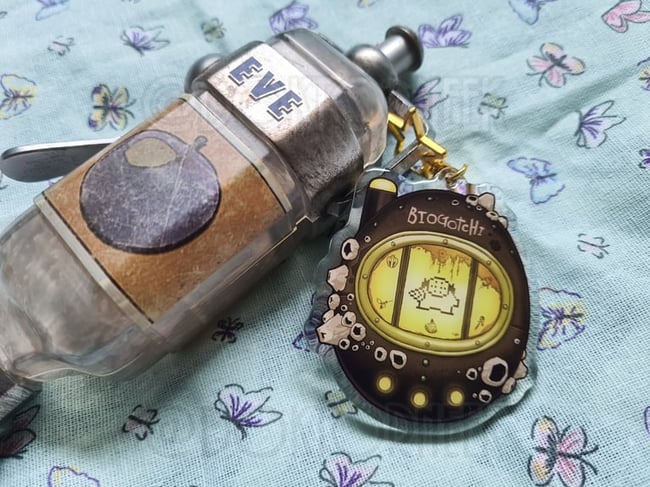Virtual Pet Acrylic Charm (V1)