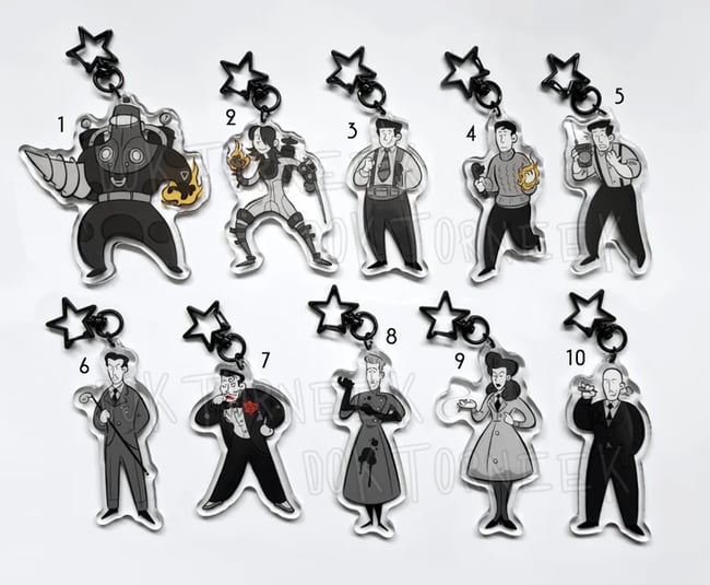Citizens Acrylic Charms