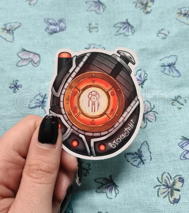 Virtual Pet Vinyl Sticker (V2)