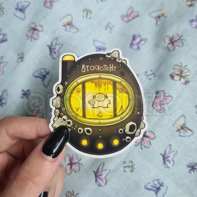Virtual Pet Vinyl Sticker (V1)