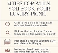 Image 2 of Indoor Luxury Picnic (Location of Your Choice)