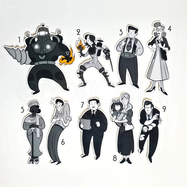 Citizens Vinyl Stickers (V2)