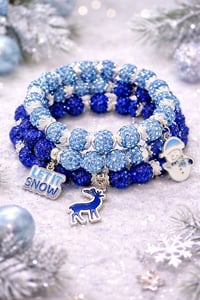 Image 1 of 3pc Winter Snowfall Stack – Arm Kandii™