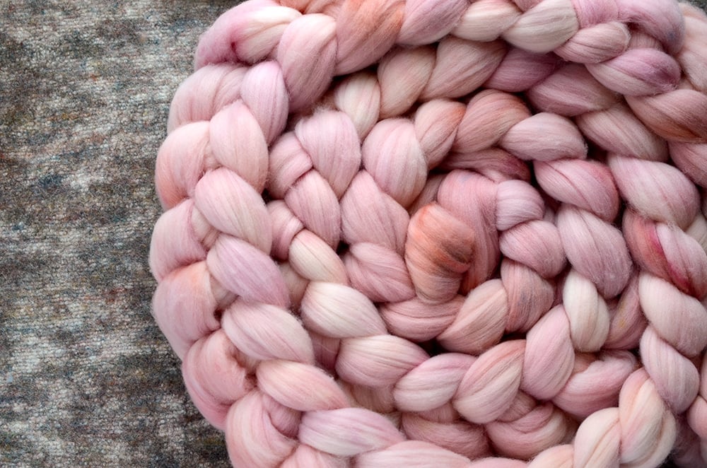 Image of "First Tulips" December 2025 Fiber Club Coordinate - PRE-ORDER - 4 oz.