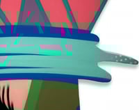 Image 10 of "Untitled (Hot Pink Letters)" by John "CRASH" Matos