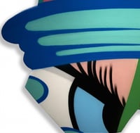 Image 11 of "Untitled (Hot Pink Letters)" by John "CRASH" Matos