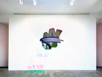 Image 7 of "Untitled (Hot Pink Letters)" by John "CRASH" Matos