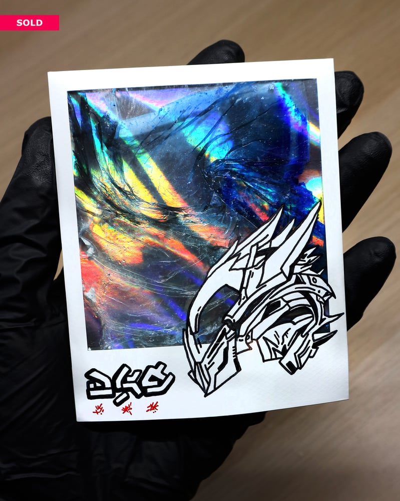 Image of HOLOGRAPHIC Polaroïd "ACOSMISM"