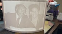 Image 3 of Custom Personalized 3d printed Lithophane picture night light